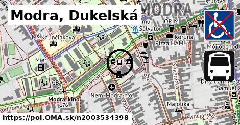 Modra, Dukelská