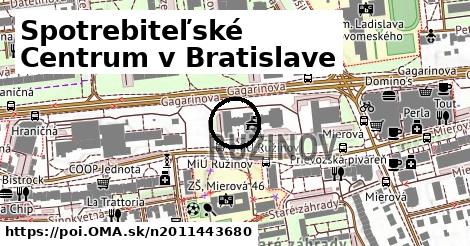 Spotrebiteľské Centrum v Bratislave