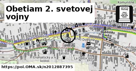 Obetiam 2. svetovej vojny