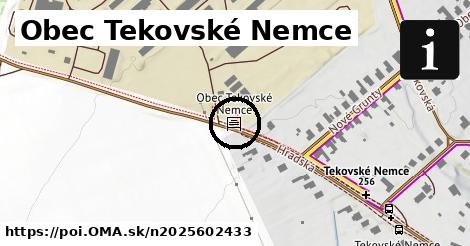 Obec Tekovské Nemce