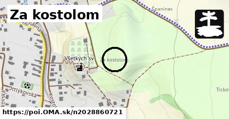 Za kostolom