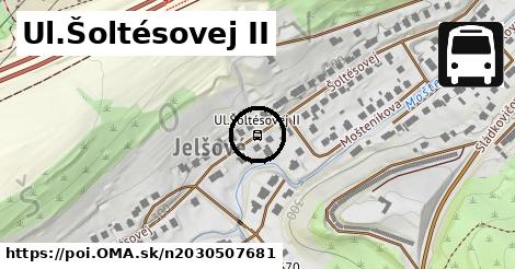 Ul.Šoltésovej II