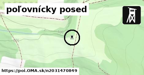 poľovnícky posed