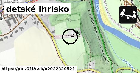 detské ihrisko