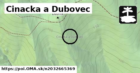 Cinacka a Dubovec