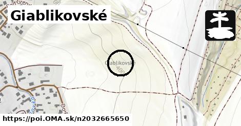 Giablikovské