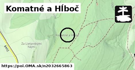 Komatné a Hĺboč