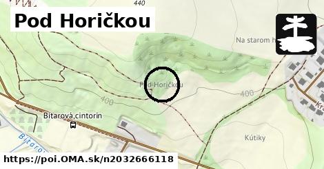 Pod Horičkou