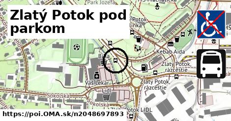 Zlatý Potok pod parkom