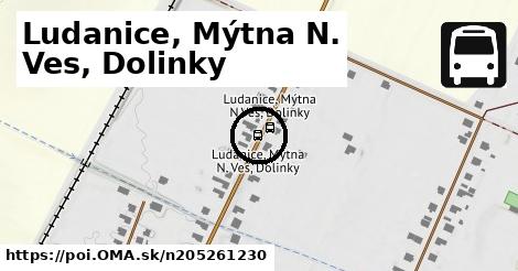 Ludanice, Mýtna N. Ves, Dolinky