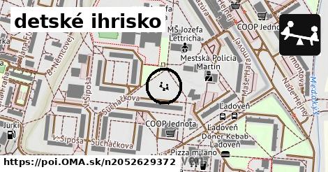 detské ihrisko