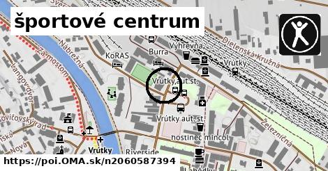 športové centrum