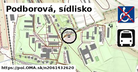 Podborová, sídlisko