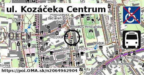 ul. Kozáčeka Centrum