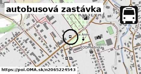 autobusová zastávka