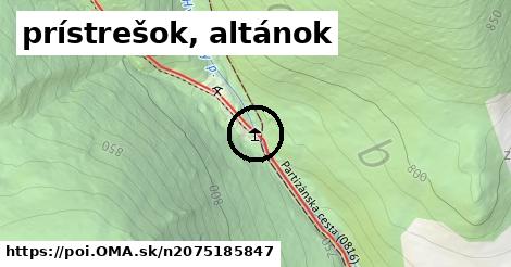 prístrešok, altánok