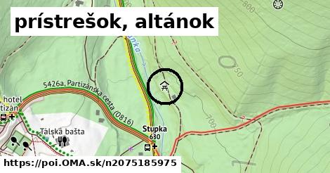 prístrešok, altánok