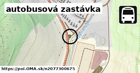 autobusová zastávka