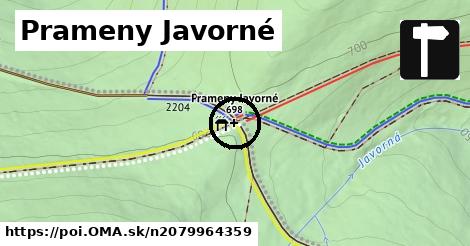 Prameny Javorné