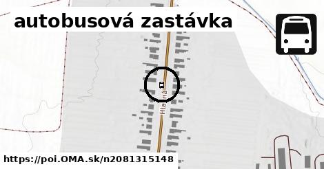 autobusová zastávka