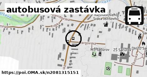 autobusová zastávka