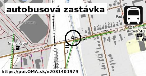 autobusová zastávka