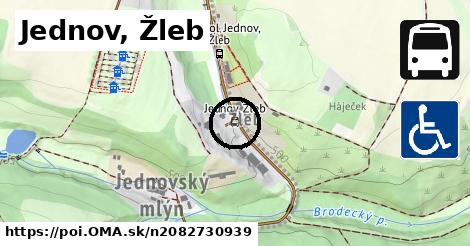 Jednov, Žleb