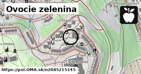 Ovocie zelenina