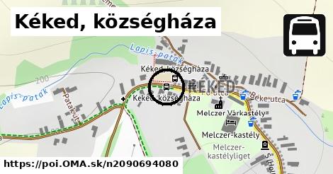 Kéked, községháza