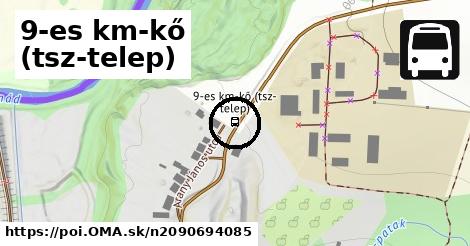 9-es km-kő (tsz-telep)