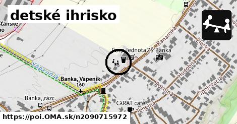 detské ihrisko