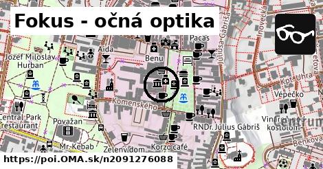 Fokus - očná optika