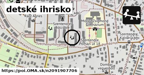 detské ihrisko