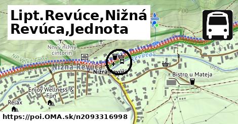 Lipt.Revúce,Nižná Revúca,Jednota