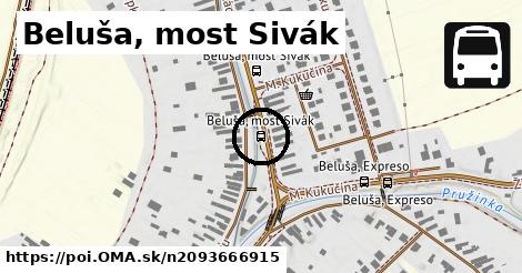 Beluša, most Sivák