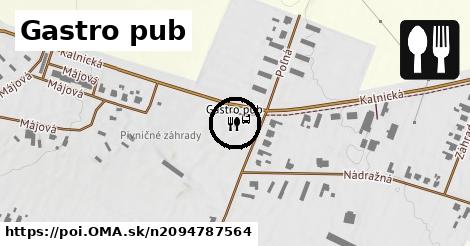 Gastro pub