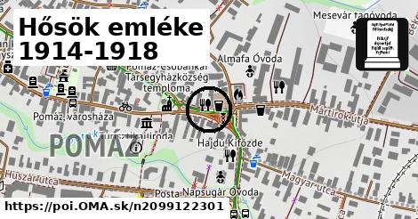 Hősök emléke 1914-1918