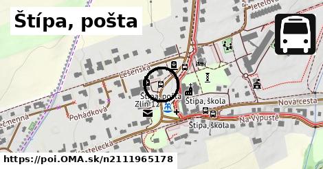 Štípa, pošta