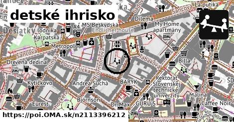 detské ihrisko