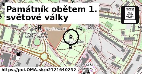 Památník obětem 1. světové války