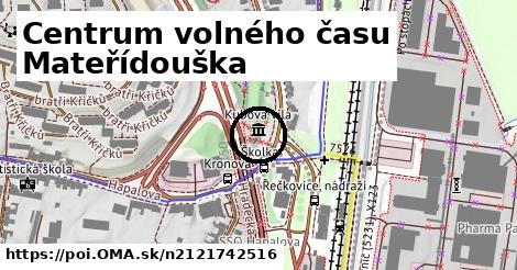 Centrum volného času Mateřídouška