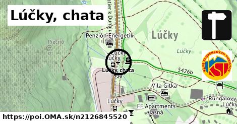 Lúčky, chata