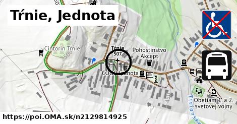 Tŕnie, Jednota