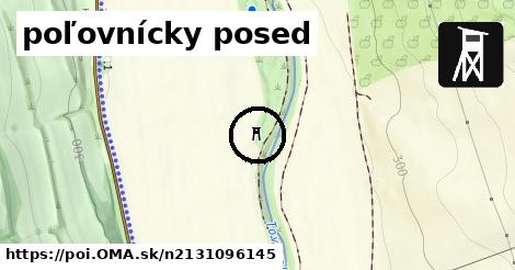 poľovnícky posed