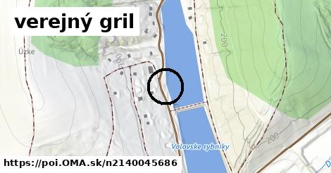 verejný gril