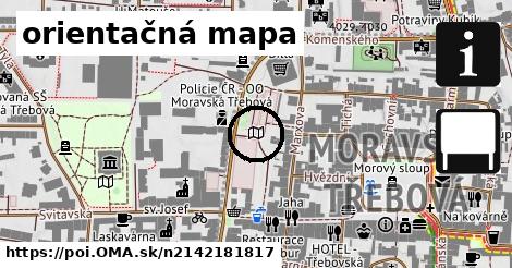 orientačná mapa