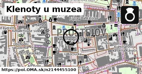 Klenoty u muzea