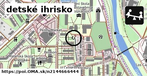 detské ihrisko