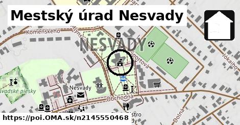 Mestský úrad Nesvady