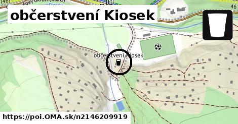 občerstvení Kiosek